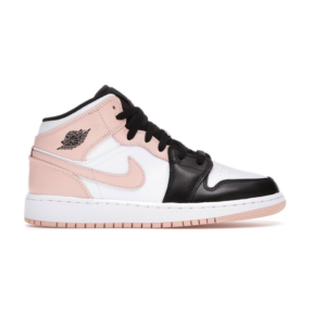 Air Jordan 1 Mid Arctic Orange Black Toe Rich