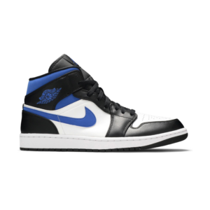 Air Jordan 1 Mid Black White Royal