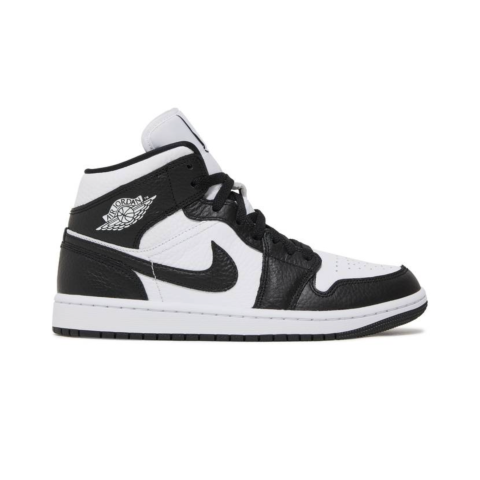 Jordan 1 Mid Split Black White Invert