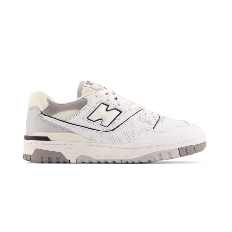 New Balance 550 White Marblehead Salt and Pepper
