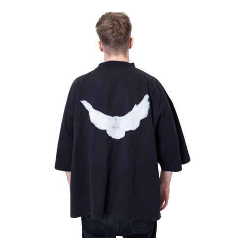 Koszulka Yeezy Gap Engineered by Balenciaga No Seam Washed Black V