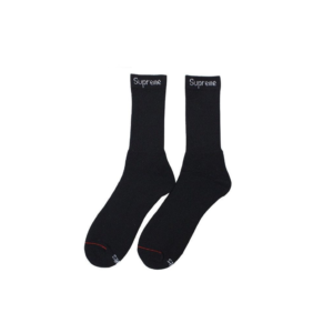 Supreme Hanes Skarpetki Czarne