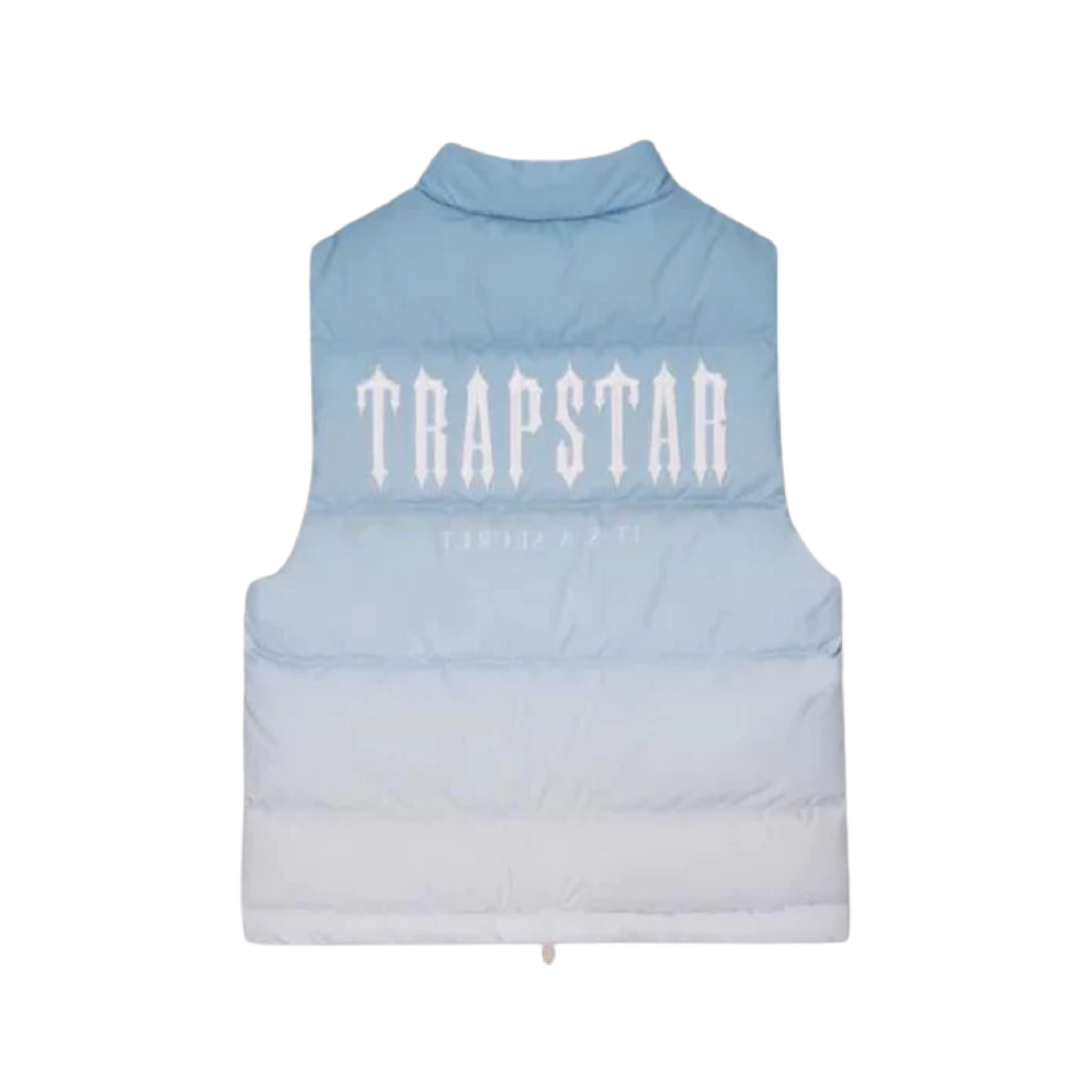 Trapstar Decoded Gilet Blue Gradient KicksZone