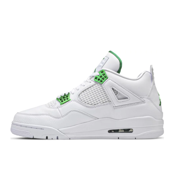 Air Jordan 4 Retro Green Metallic