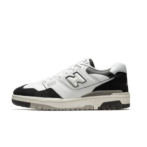 New Balance 550 White Black Rain Cloud