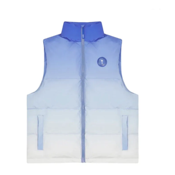 Trapstar Irongate Ice Blue Gradient Gilet kamizelka KicksZone