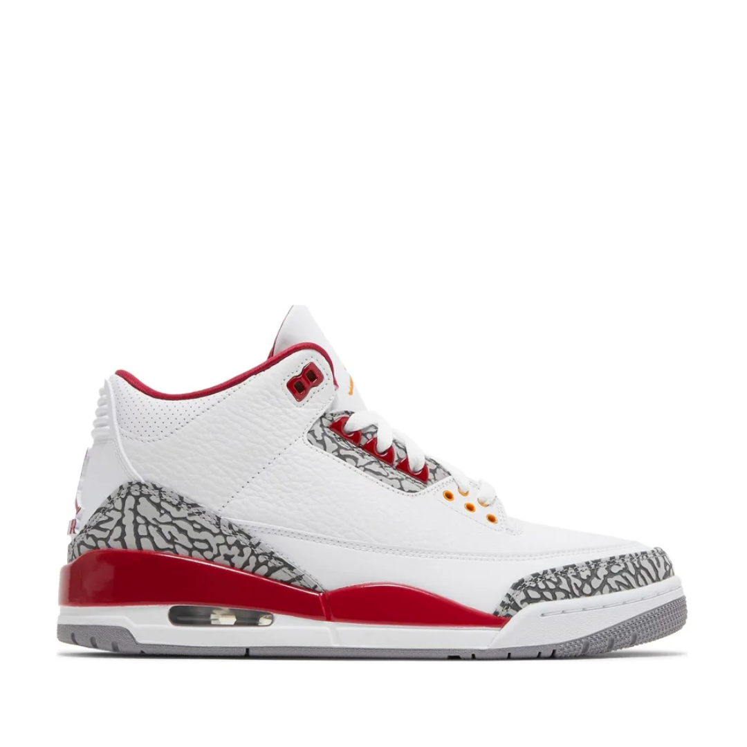 Jordan 3 Retro Cardinal Red - KICKS ZONE