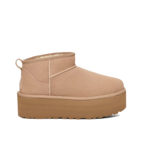 UGG Classic Ultra Mini Platform Boot Sand (W)