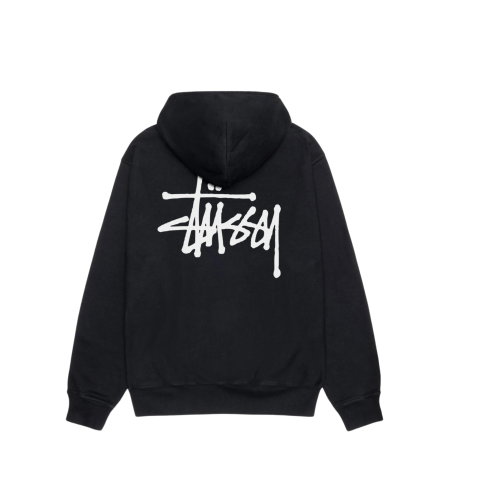 Stussy classic logo bluza czarna