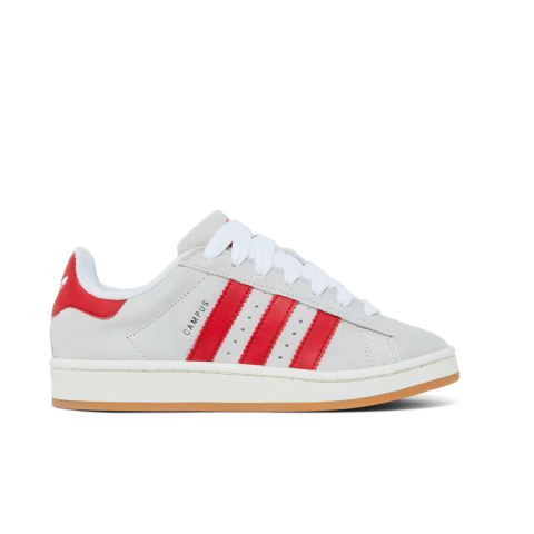 Adidas Campus 00s Crystal White Better Scarlet