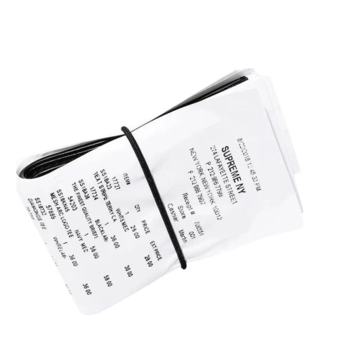 Supreme x MM6 Maison Margiela Receipt Wallet 'White'