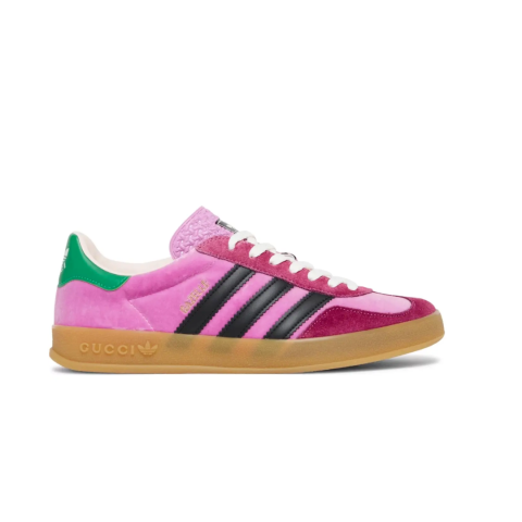 Adidas Gucci Gazelle Pink Velvet