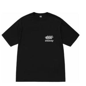 Koszulka Stussy Surfwalk Pigment Dyed Black