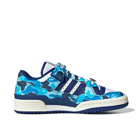 Forum 84 Low Bape 30th Anniversary Blue Camo