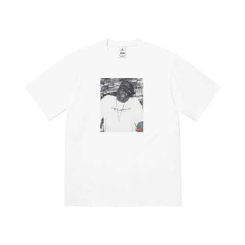 Koszulka Supreme x Jordan Biggie White
