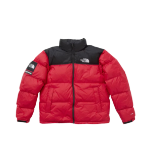 Supreme The North Face Nuptse Jacket Red