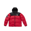 Supreme The North Face Nuptse Jacket Red