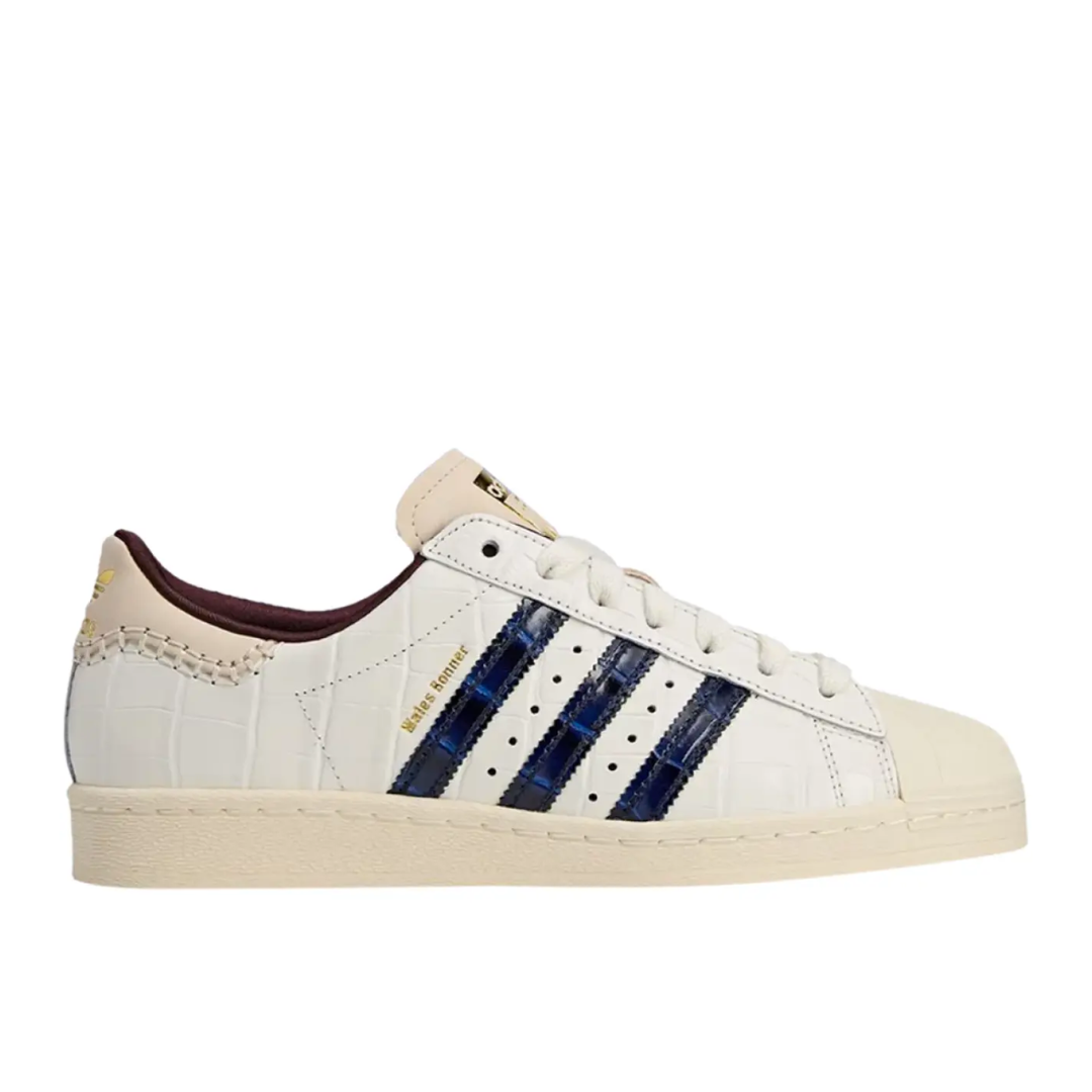 adidas×wales bonner 25cm Wales Bonner x adidas Samba - granatowa cholewka z imitacją