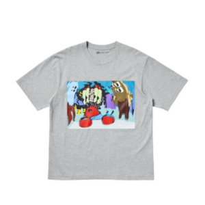Uniqlo x CPFM Spongebob Squarepants UT Graphic T-Shirt Gray