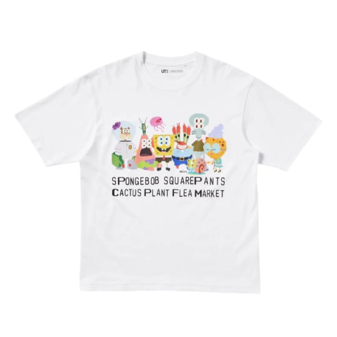 CPFM x Uniqlo Spongebob Squarepants UT Graphic II T-Shirt White