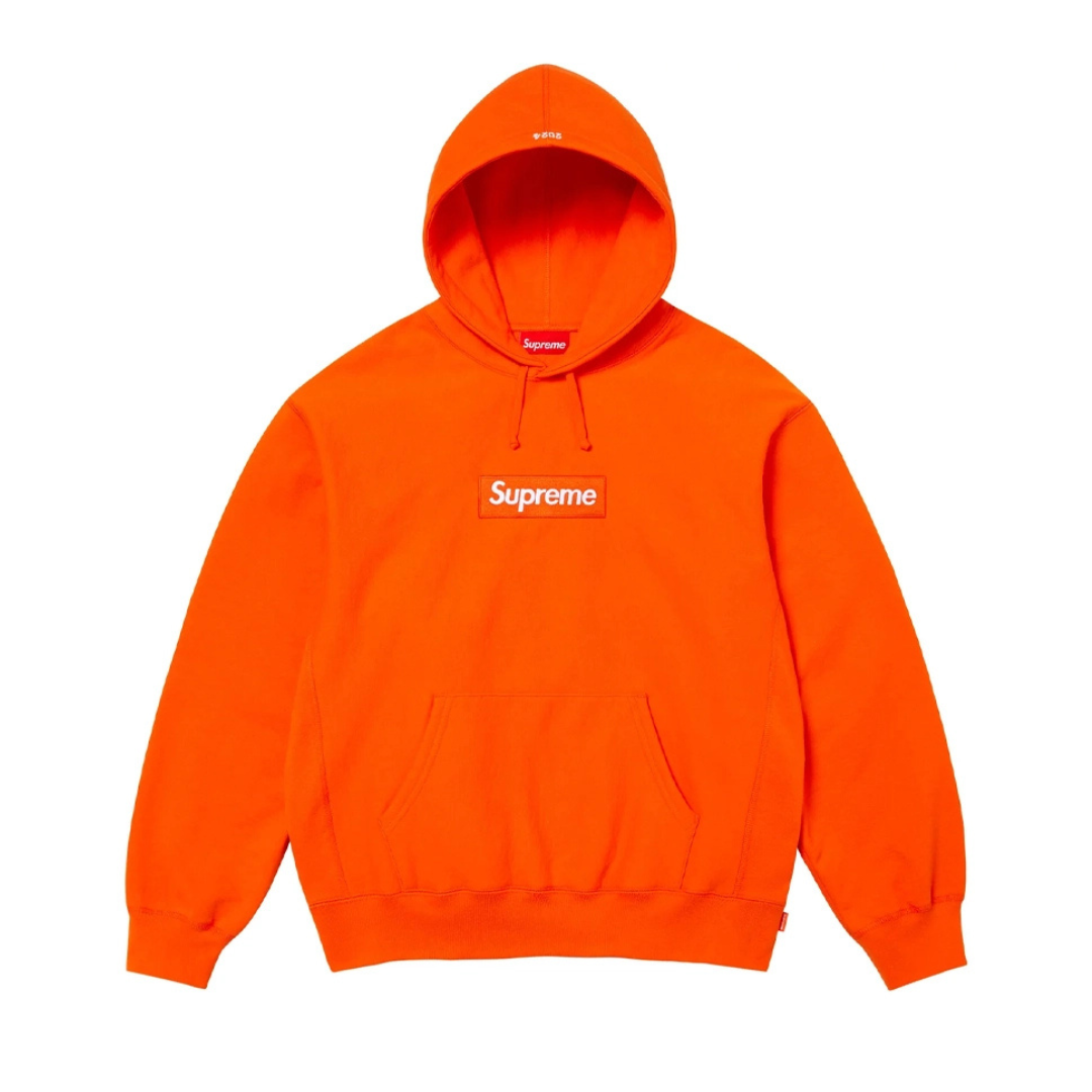 トップス Supreme BoxLogo Hooded Sweatshirt Orange Supreme Box Logo Hooded Sweatshirt Orange (FW24) - SHEZAMME