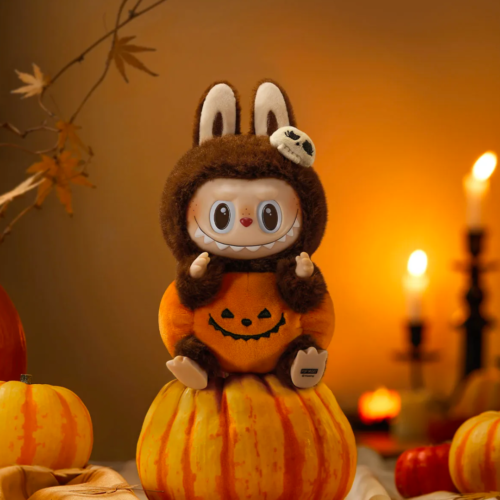 Labubu Doll Figurka/Brelok Sitting Pumpkin