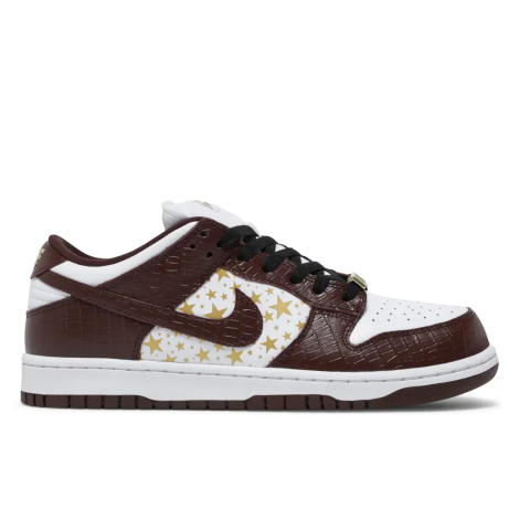 Nike SB Dunk Low Supreme Stars Barkroot Brown