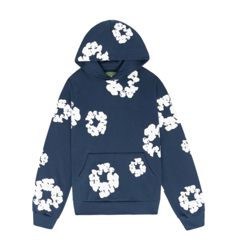 Denim Tears The Cotton Wreath Sweatshirt Navy