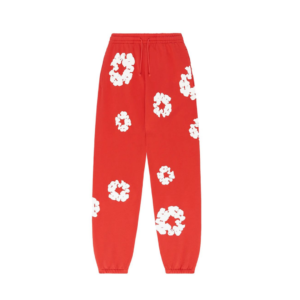 Denim Tears The Cotton Wreath Sweatpants Red