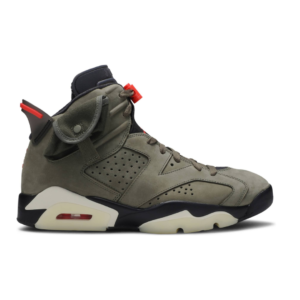 Air Jordan 6 Travis Scott Olive Green