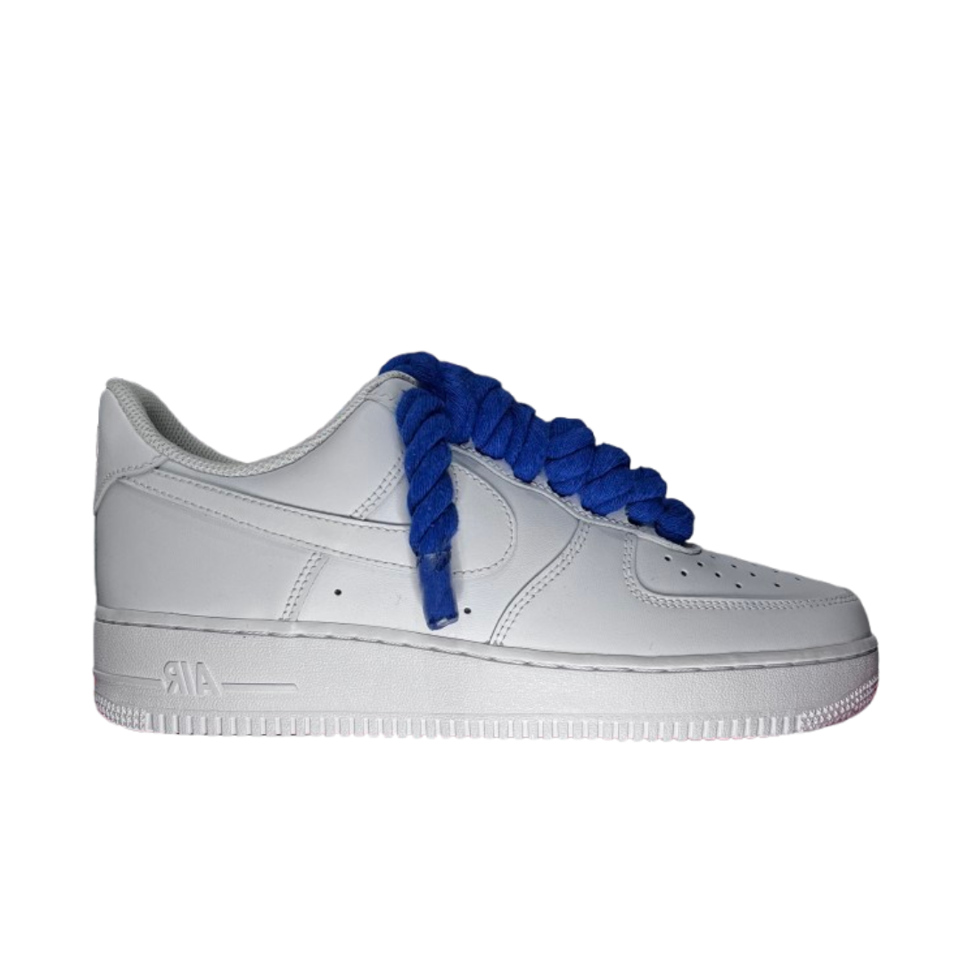 靴 rope air force1 Nike Air Force 1 Rope Laces White – białe sneakersy Rope