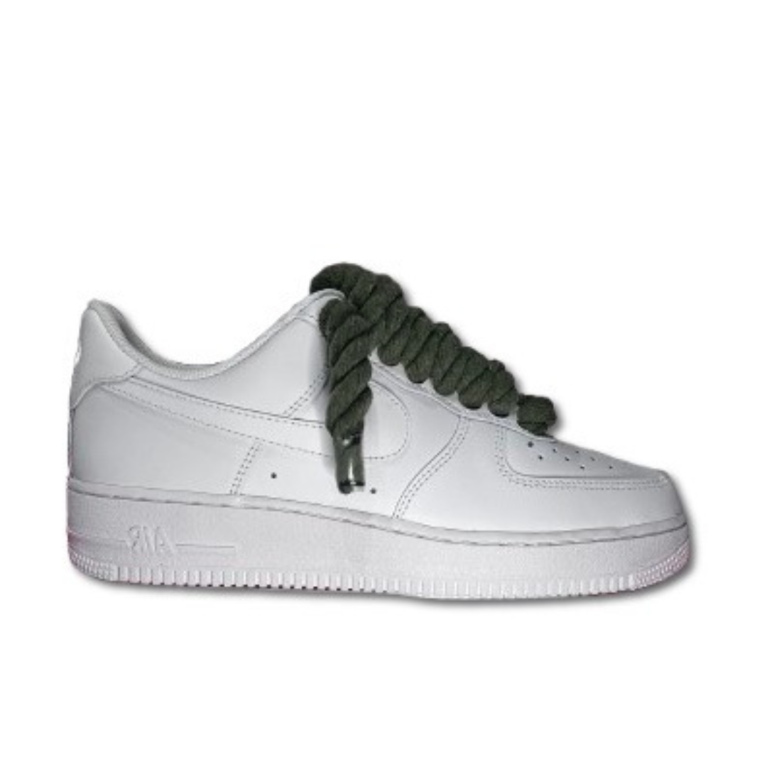 Usaf Ropes Shoulder Air Force 1 Low Rope Laces Khaki - KICKS ZONE