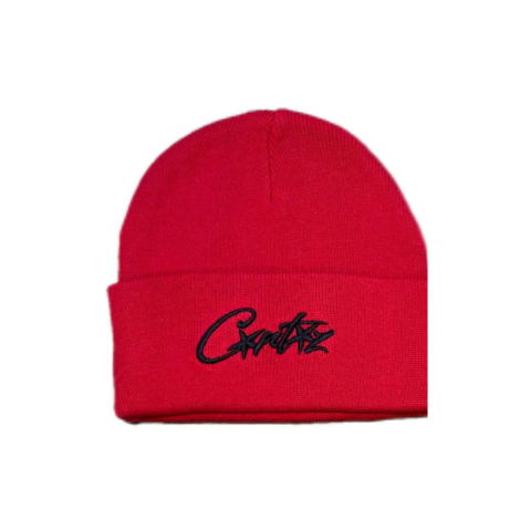 Corteiz Beanie Allstarz Folded Beanie Red