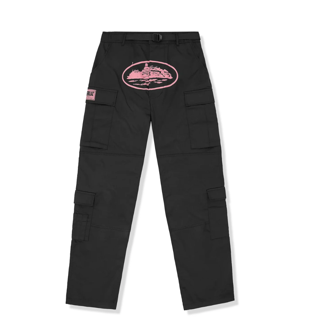 パンツ Corteiz Cargo Pants - Back White Corteiz white and cream cargo pants size Large men's! | Depop