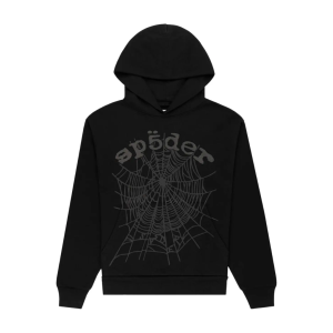 Bluza Sp5der Phantom Web Hoodie Black