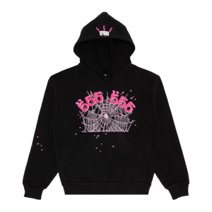 Bluza Sp5der Angel Number Hoodie Black