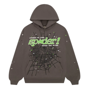 Bluza Sp5der Punk V2 Hoodie Slate Grey