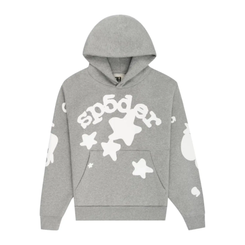 Bluza Sp5der Beluga Hoodie Heather Grey