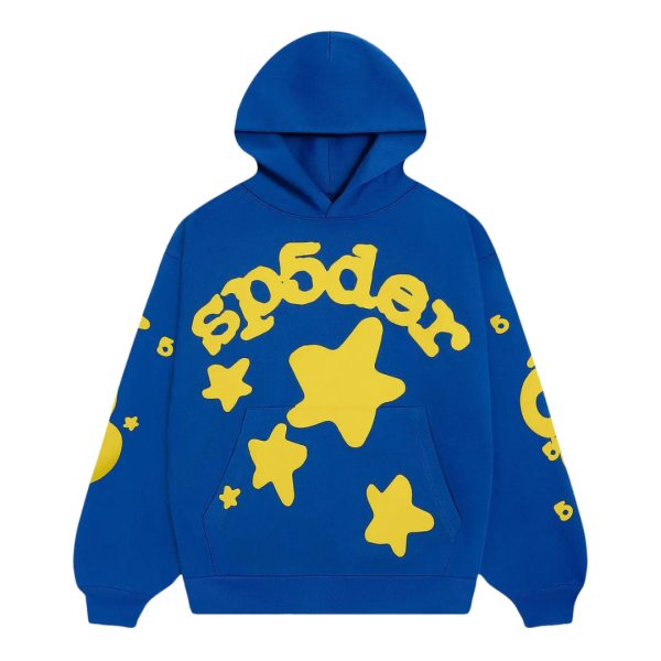 Bluza Sp5der TC Hoodie Blue