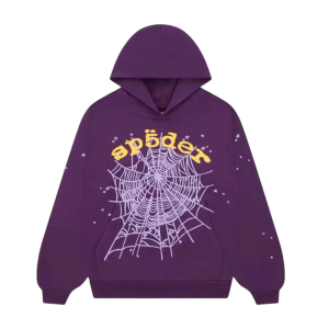 Bluza Sp5der Star OG Web V2 Hoodie Purple