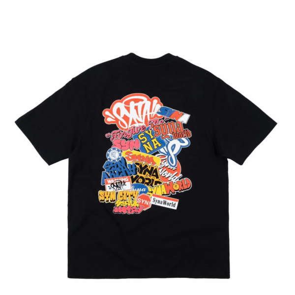 Koszulka Synaworld Syna Sticker Black