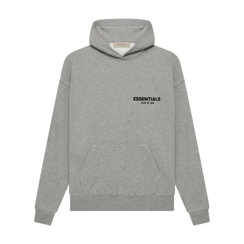 Fear of God Essentials Hoodie 'Dark Oatmeal'