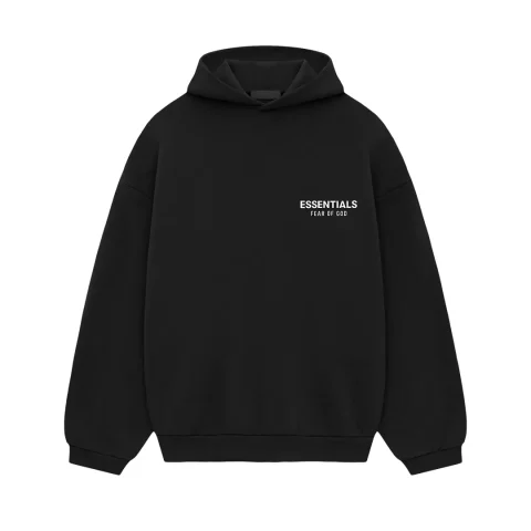Fear of God Essentials Fleece Hoodie II 'Black'