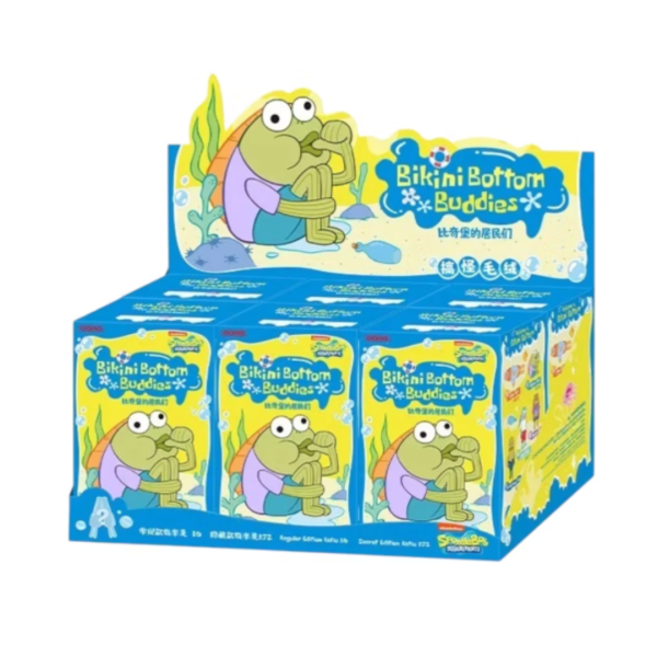 Pop Mart x Bikini Bottom Buddies Plush Blindbox (1szt.)