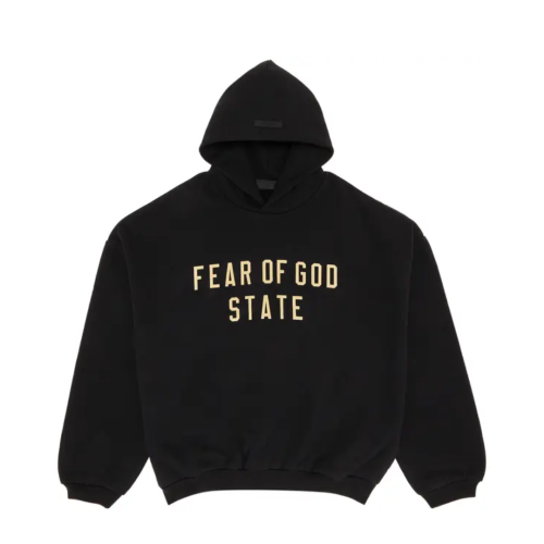 Bluza Fear of God Essentials Fleece Hoodie 'Black'