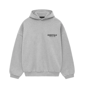 Bluza Fear of God Essentials Fleece Hoodie II 'Light Heather Grey'