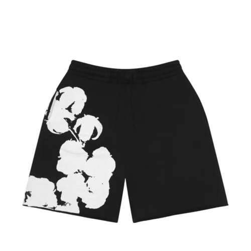 Bluza Denim Tears Big Cotton Wreath Sweat Shorts 'Black'