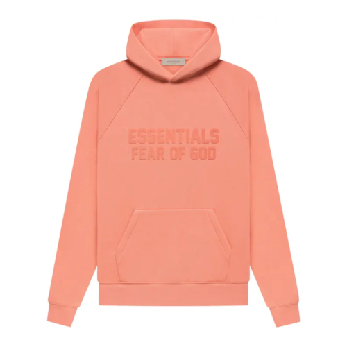 Bluza Fear of God Essentials Hoodie 'Coral'