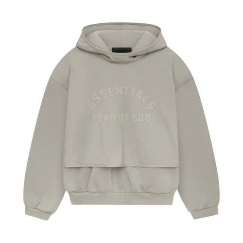 Bluza Fear of God Essentials Nylon Fleece Hooded Sweater 'Seal/Seal'