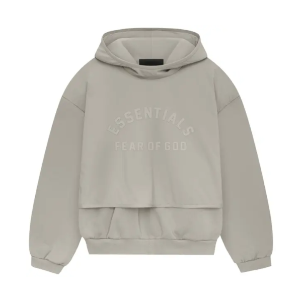 Bluza Fear of God Essentials Nylon Fleece Hooded Sweater 'Seal/Seal'